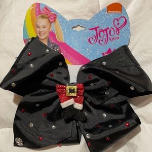 JoJo Siwa Big black Christmas bow